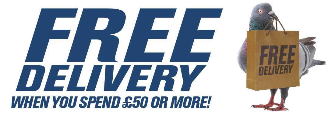 Free Delivery When You Spend £50